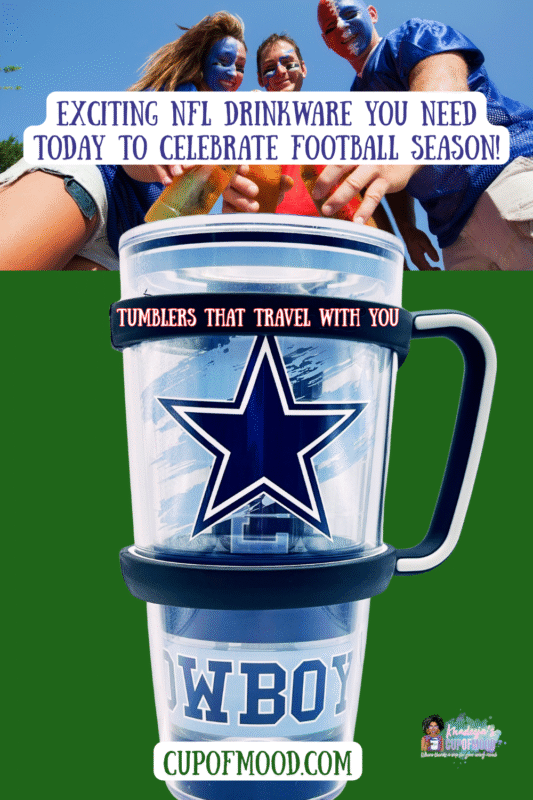 Dallas Cowboys 24 oz Tervis Tumbler – A classic for serious Cowboys fans.