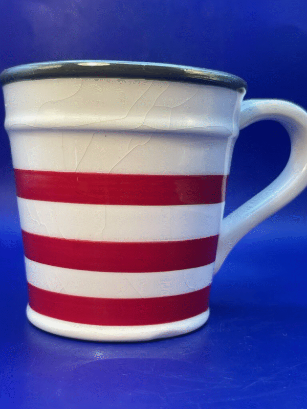 Presenting the Cracker Barrel American Heritage Mug—a patriotic symphony in red, white, and gray. It’s the perfect #cupofmood.