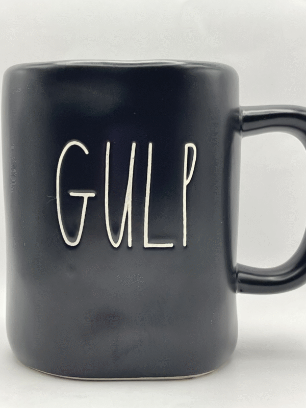 This Rae Dunn Gulp Mug by Rae Dunn is part of the Rae Dunn Artisan Collection. It’s the perfect #cupofmood for Rae Dunn fans.