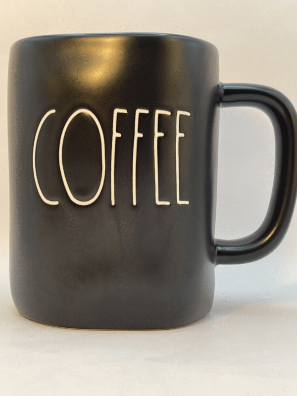 This Rae Dunn Coffee Mug by Rae Dunn is part of the Rae Dunn Artisan Collection. It’s the perfect #cupofmood for Rae Dunn fans.