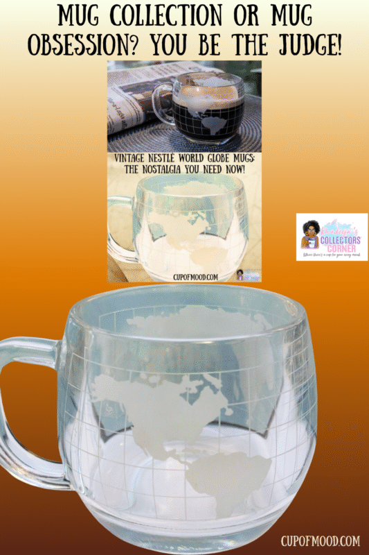 There’s something quietly magical about these Vintage Nestlé World Globe Mug.