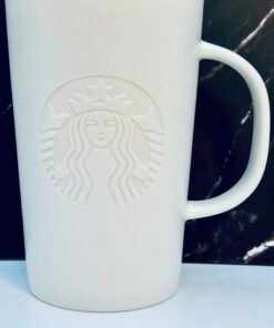 Starbucks 2015 Etched Siren White Mug