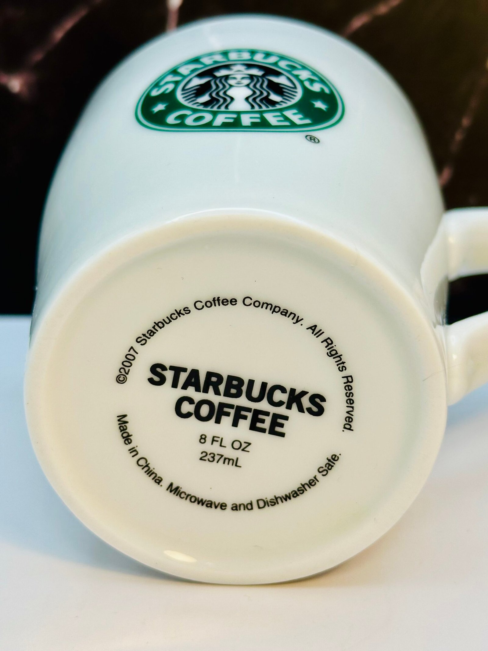 Classic Starbucks Mermaid Siren Logo Mug 2007