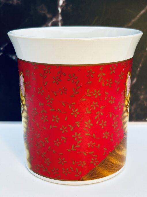 Orange tabby cat ceramic mug Hallmark