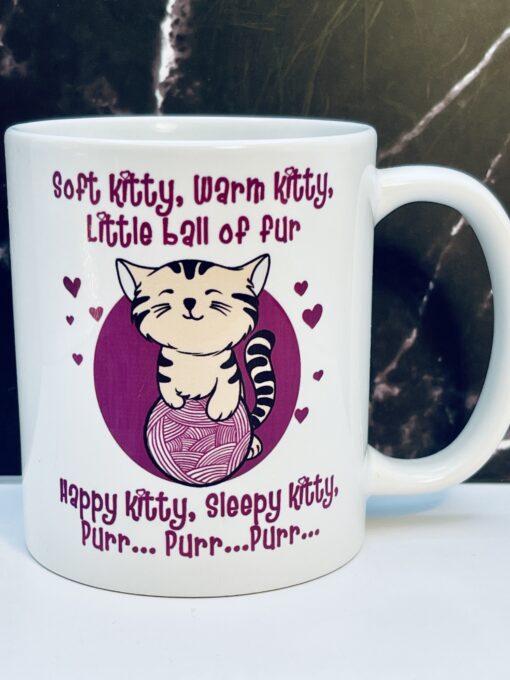 Soft Kitty Warm Kitty Ceramic Mug