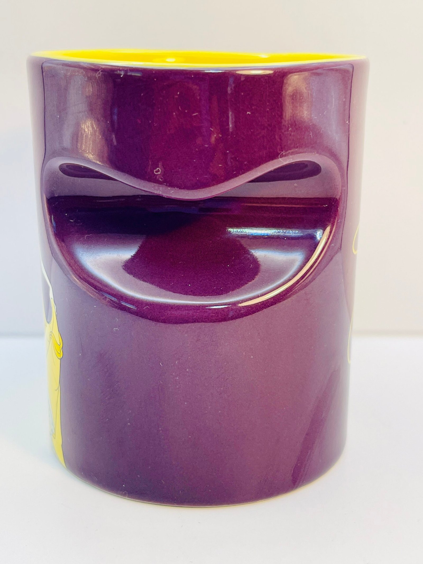 3D heart cutout detail on Disney Belle mug