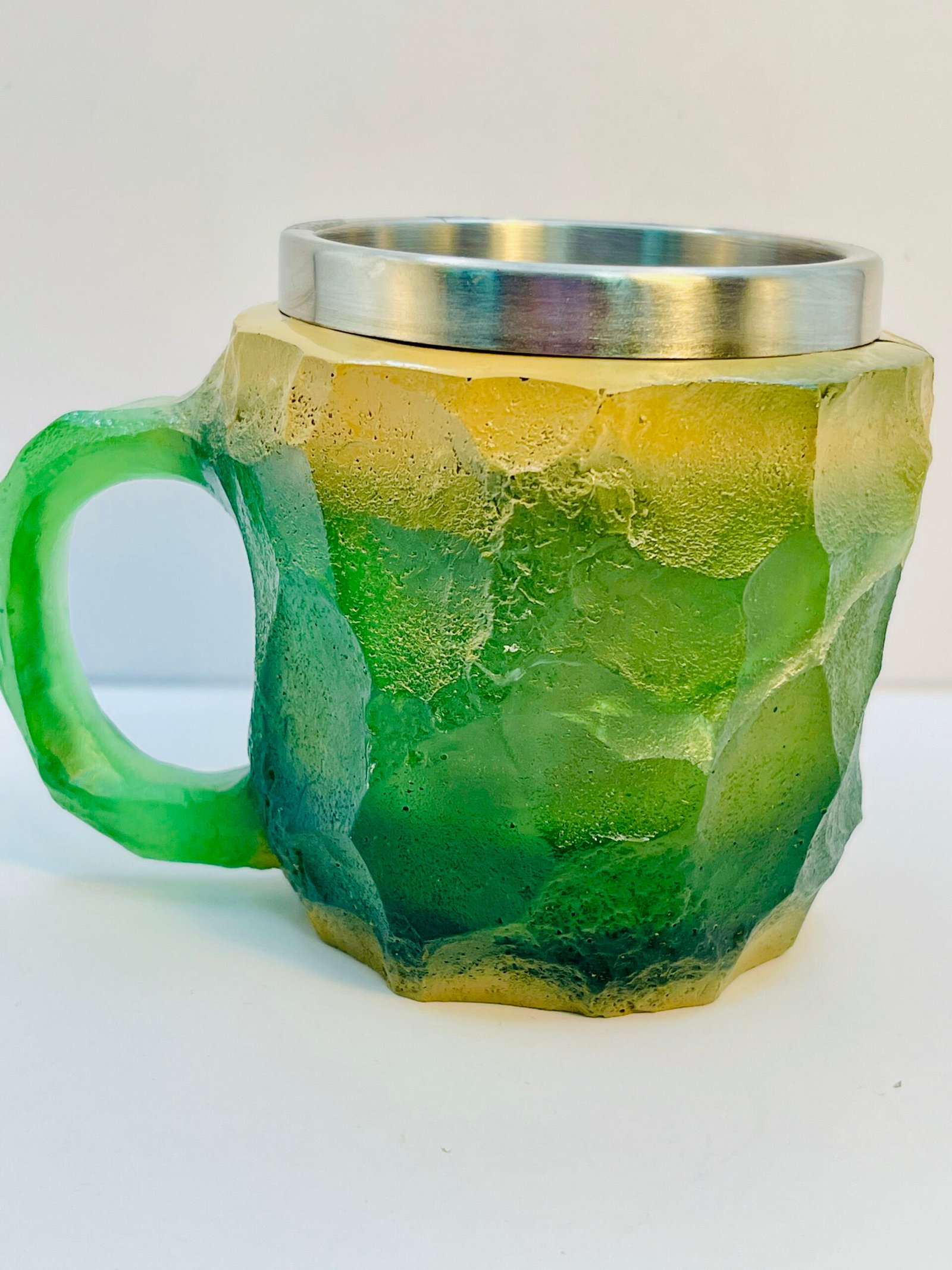 Green Mineral Crystal Coffee Mug