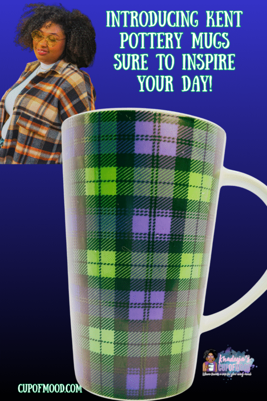 Enjoy classic style with the Kent Pottery Blue Green Plaid Mug—porcelain craftsmanship featuring timeless plaid design. Perfect for collectors and tea lovers.