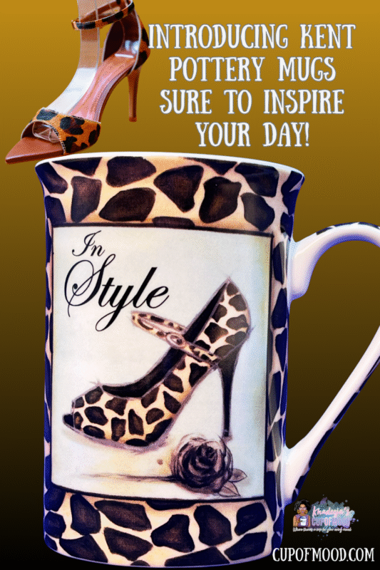 Enjoy your coffee or tea in style with the Kent Pottery Leopard Print Shoe Mug—porcelain craftsmanship with bold leopard print design. Perfect for collectors and fashion lovers.