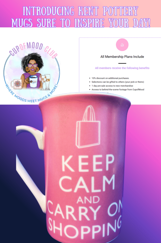 CupofMood Club logo featuring exclusive member perks and rewards for mug lovers
