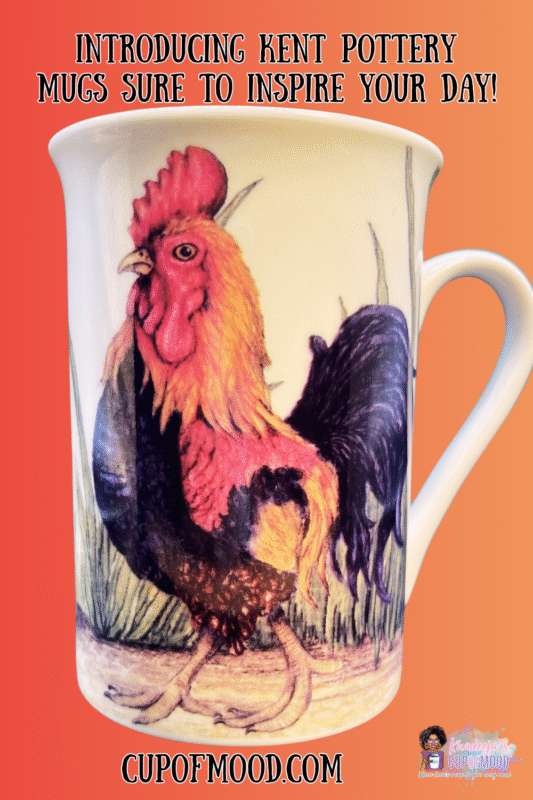 This Kent Pottery Chicken Mug is the perfect #cupofmood for the chicken lover in your life. This is a beautifully crafted porcelain coffee cup mug.