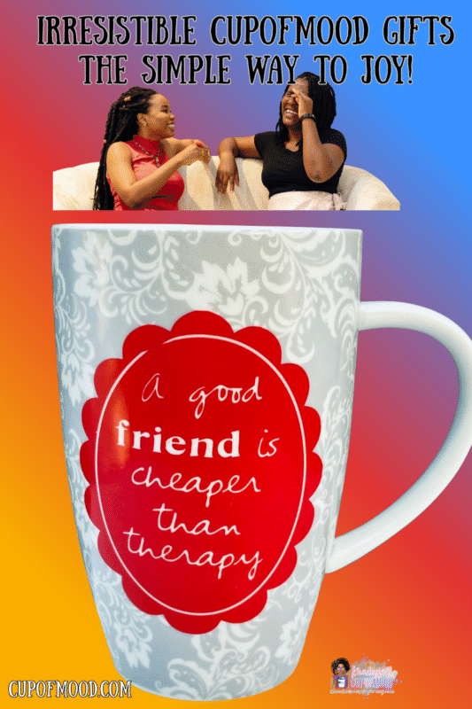 Good Friend Cheaper Than Therapy Sandra Magsamen mug