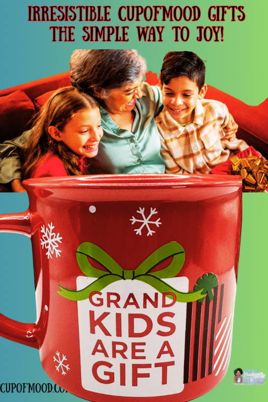 Celebrate the joy of having grandkids with the Grandkids Are A Gift Mug.  It’s the perfect #cupofmood that’s a new addition to the Grandparents Collection!