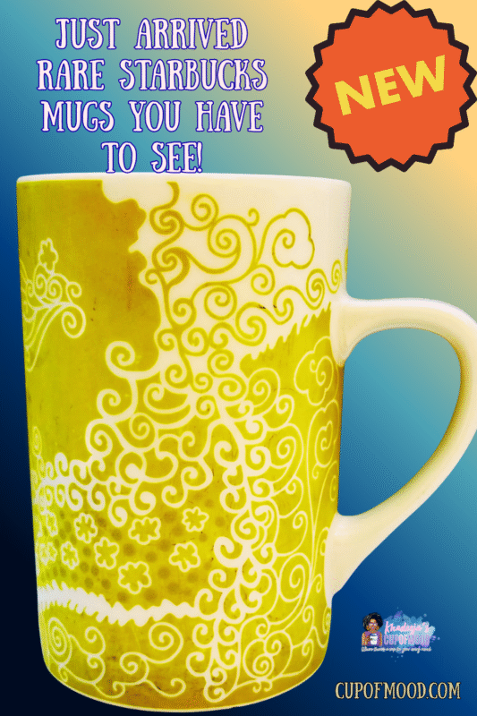 Step into vintage Starbucks charm with the Starbucks 2005 Green Paisley Mug!  It’s the perfect #cupofmood and a collector’s gem that’s as refreshing as the first sip of morning coffee.