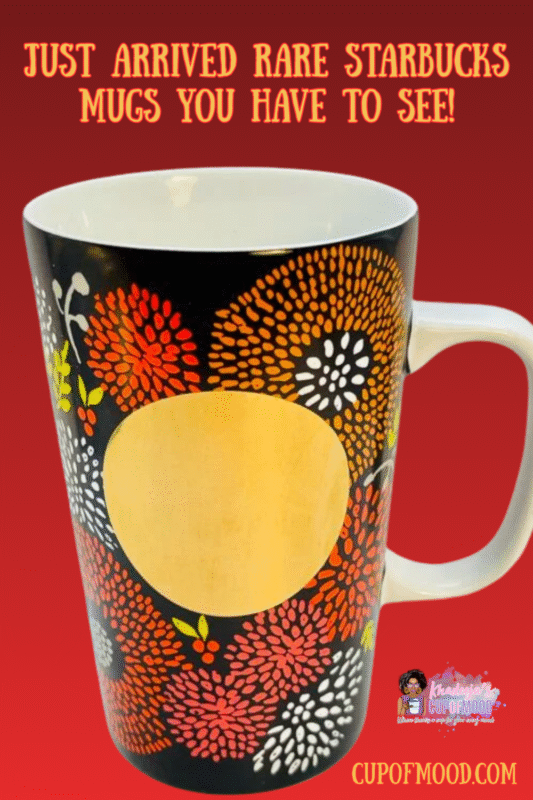 Embrace the warmth of fall with the Starbucks 2014 Dot Collection Floral Mug!  It’s the perfect #cupofmood and a striking piece from the celebrated Dot Collection that collectors can’t stop talking about.