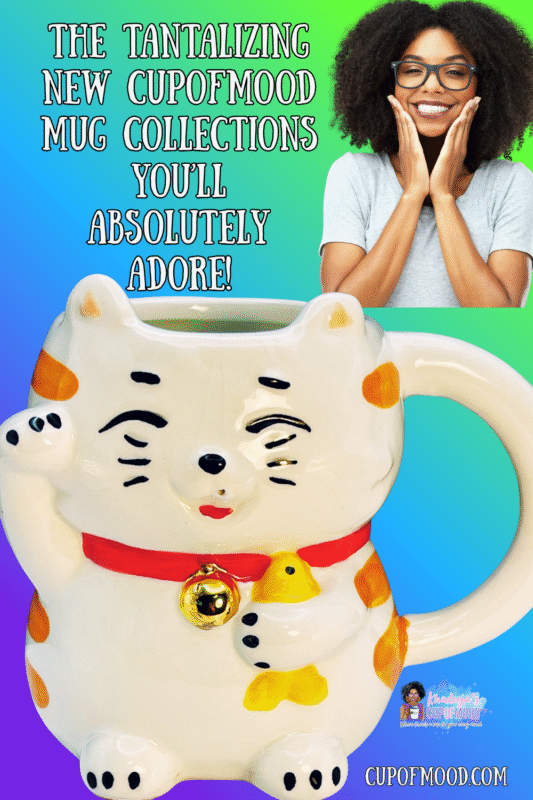 The Maneki Neko Lucky Cat Ceramic Mug is the perfect #cupofmood  to bring good fortune to every sip.