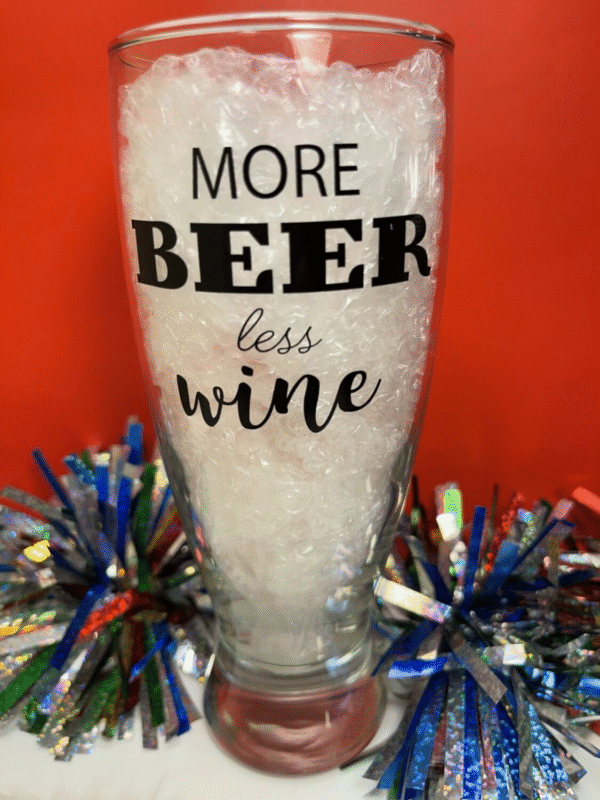 If you like more beer and less wine, I’ve got your #cupofmood.