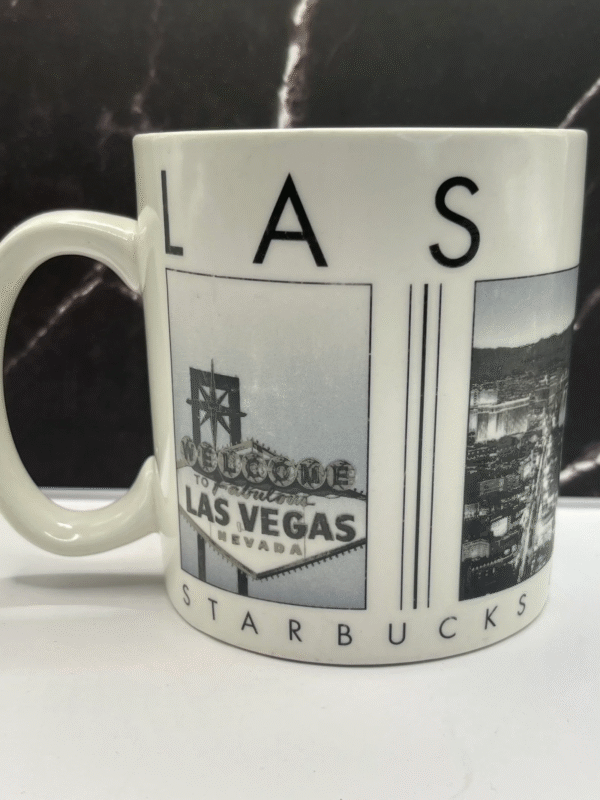 Step into the glitz and glamour of Sin City with the 2005 Starbucks Las Vegas Mug! It’s the perfect #cupofmood and a jackpot for Starbucks collectors!