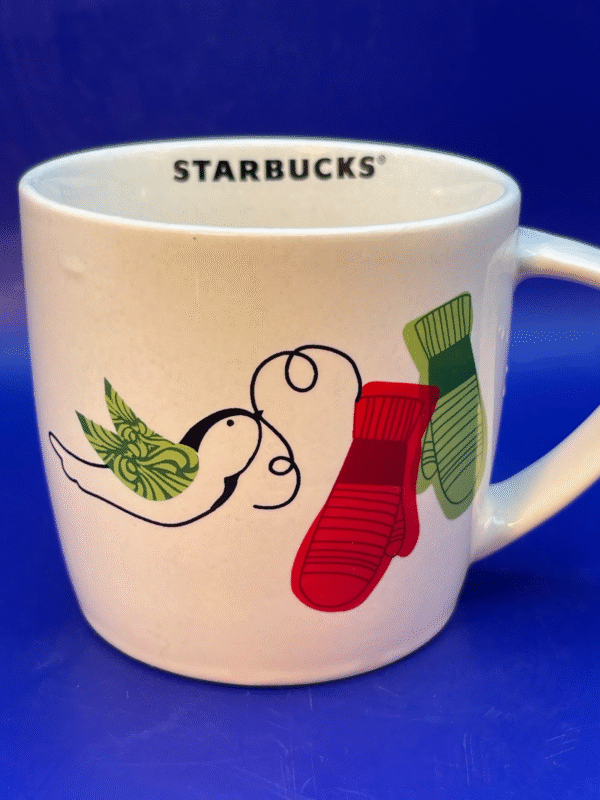 Celebrate the season with the Starbucks Dove Mittens Mug!  It’s the perfect #cupofmood that brings the warmth of the holidays to every sip.