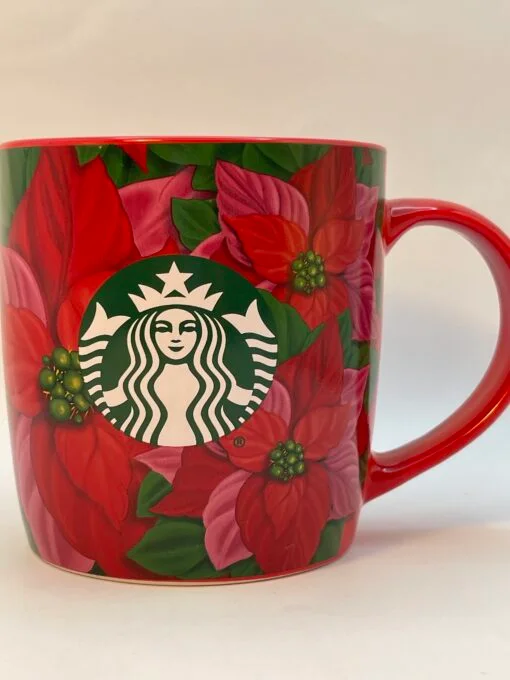 Elevate your holiday cheer with the Starbucks Poinsettia Holiday Mug!  It’s the perfect #cupofmood and a treasure in the Starbucks Holiday Mugs Collection.