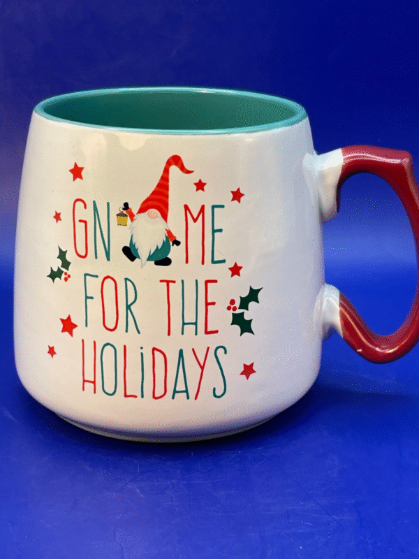 ‘Tis the season to add a touch of gnome magic to your holiday rituals with our Gnome For Holidays Christmas Mug! It’s the perfect holiday gnome #cupofmood.