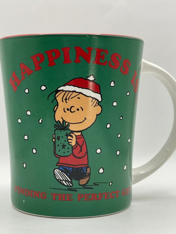 Discover the pure joy of the season with our Happiness Is Peanuts Christmas Mug! It’s the perfect #cupofmood capturing the spirit of the Peanuts gang.
