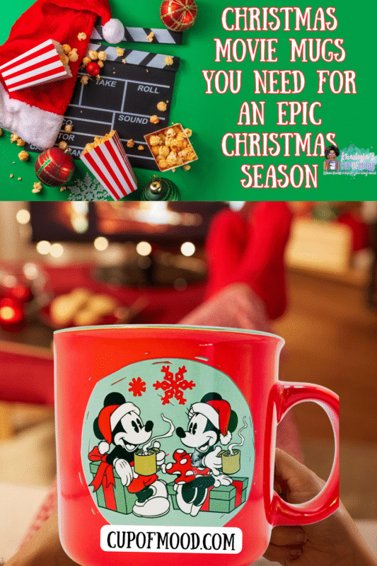 Introducing the epitome of holiday Disney charm, the Disney Cozy Christmas Mug by Disney! It’s the perfect #cupofmood to cradle your beverages in style.