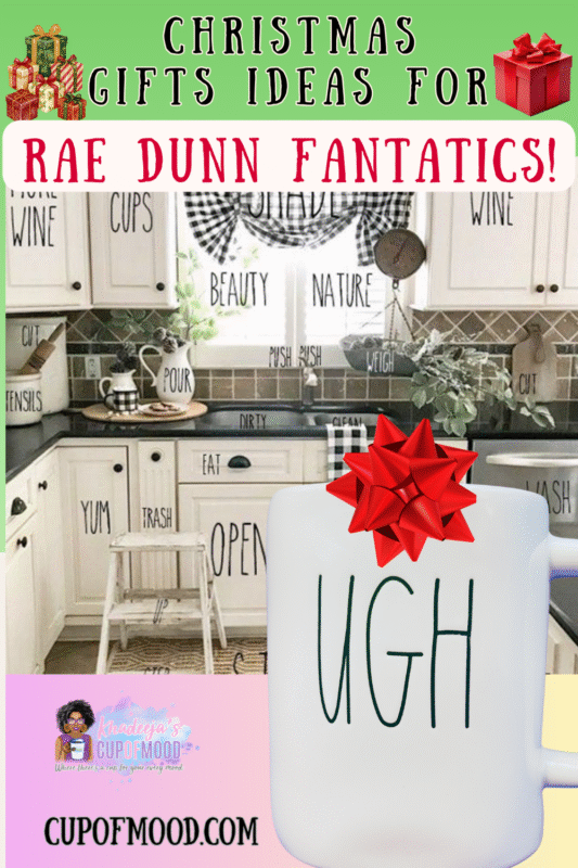 This Rae Dunn Ugh Mug by Rae Dunn is part of the Rae Dunn Artisan Collection. It’s the perfect #cupofmood for Rae Dunn fans.