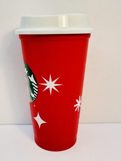 Starbucks 2023 Reusable Grande Christmas Cup - CupofMood
