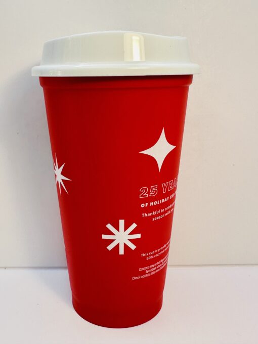 Starbucks 2023 Reusable Grande Christmas Cup - CupofMood