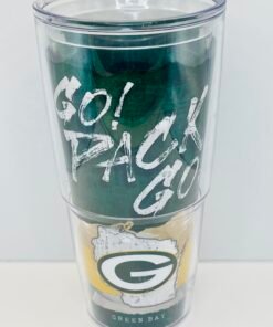 Green Bay Packers Go Pack Tervis Tumbler close-up