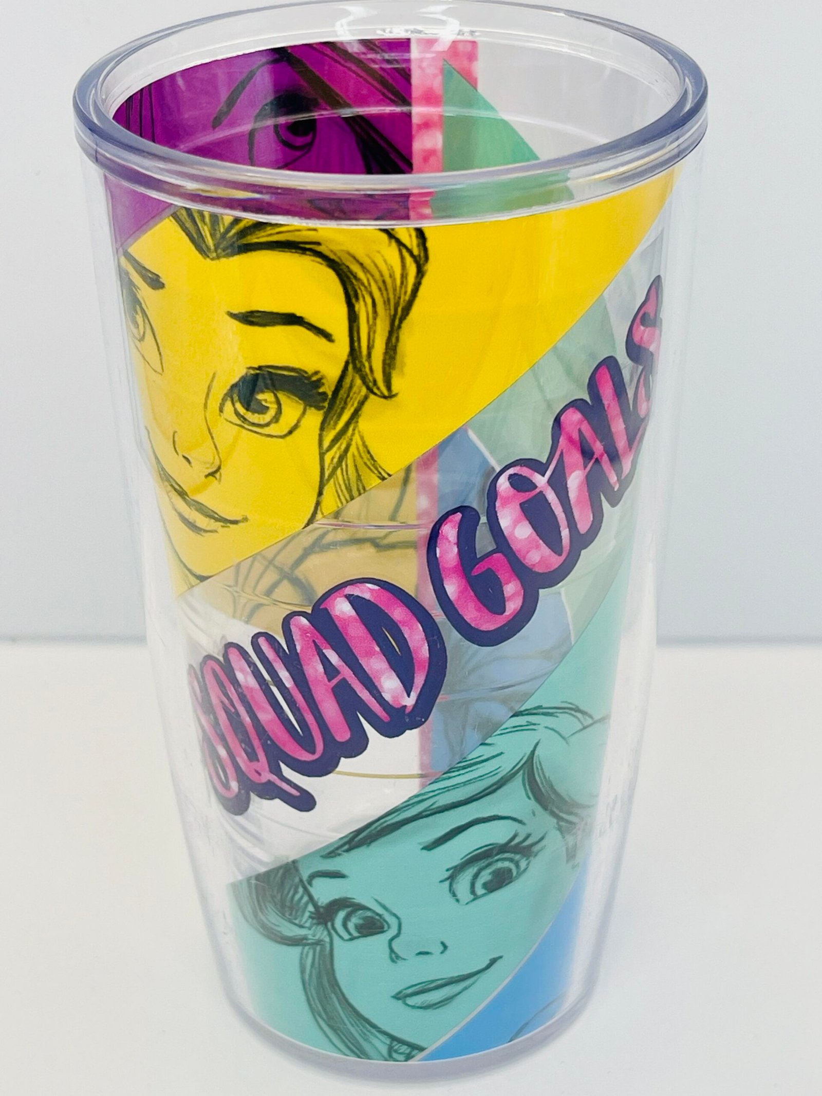 Ariel and Rapunzel Tervis tumbler design
