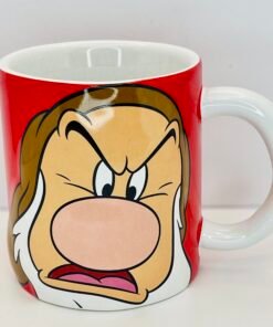 Disney Snow White Grumpy Face Mug front view