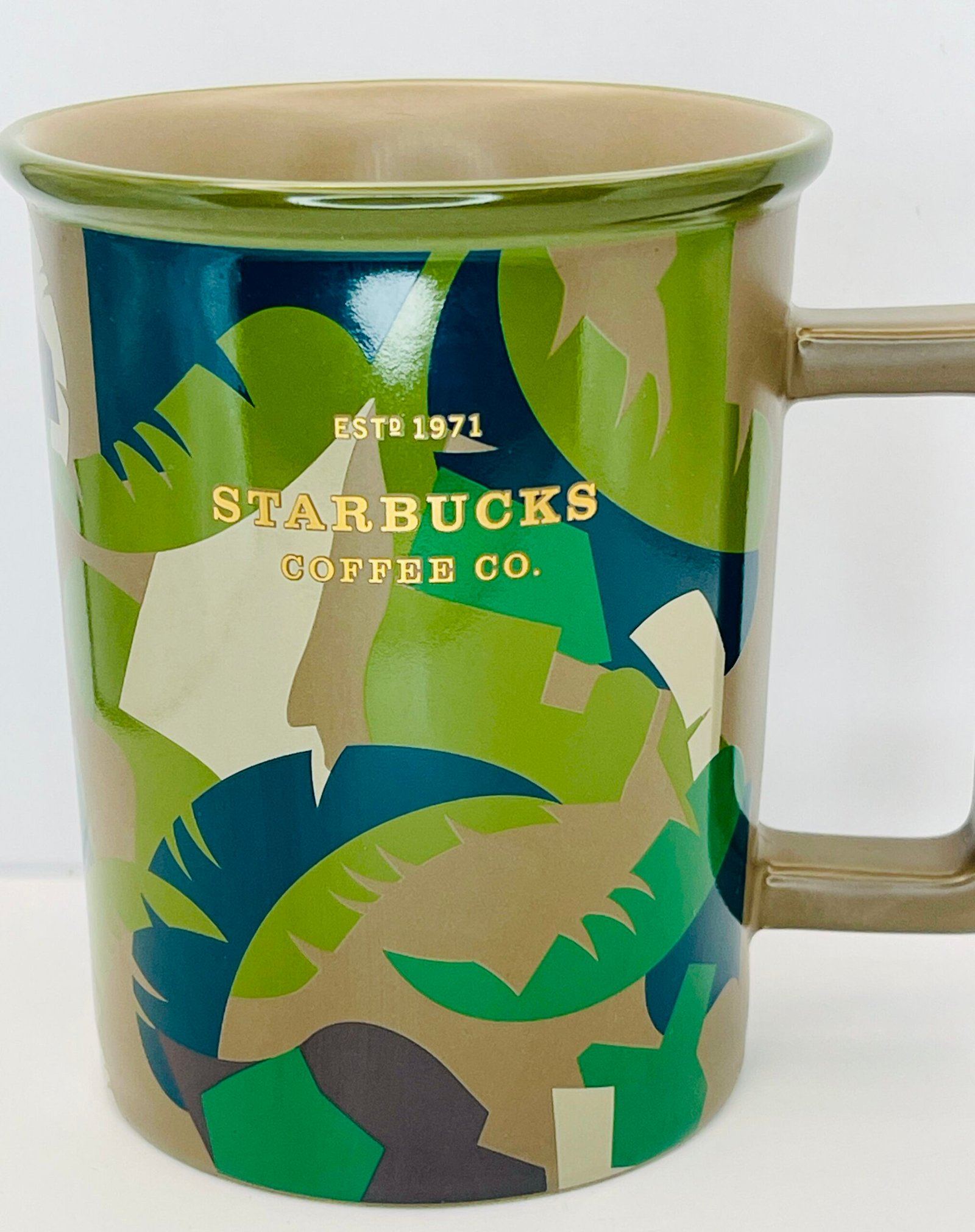 Starbucks 2019 Green Camo Coffee Mug