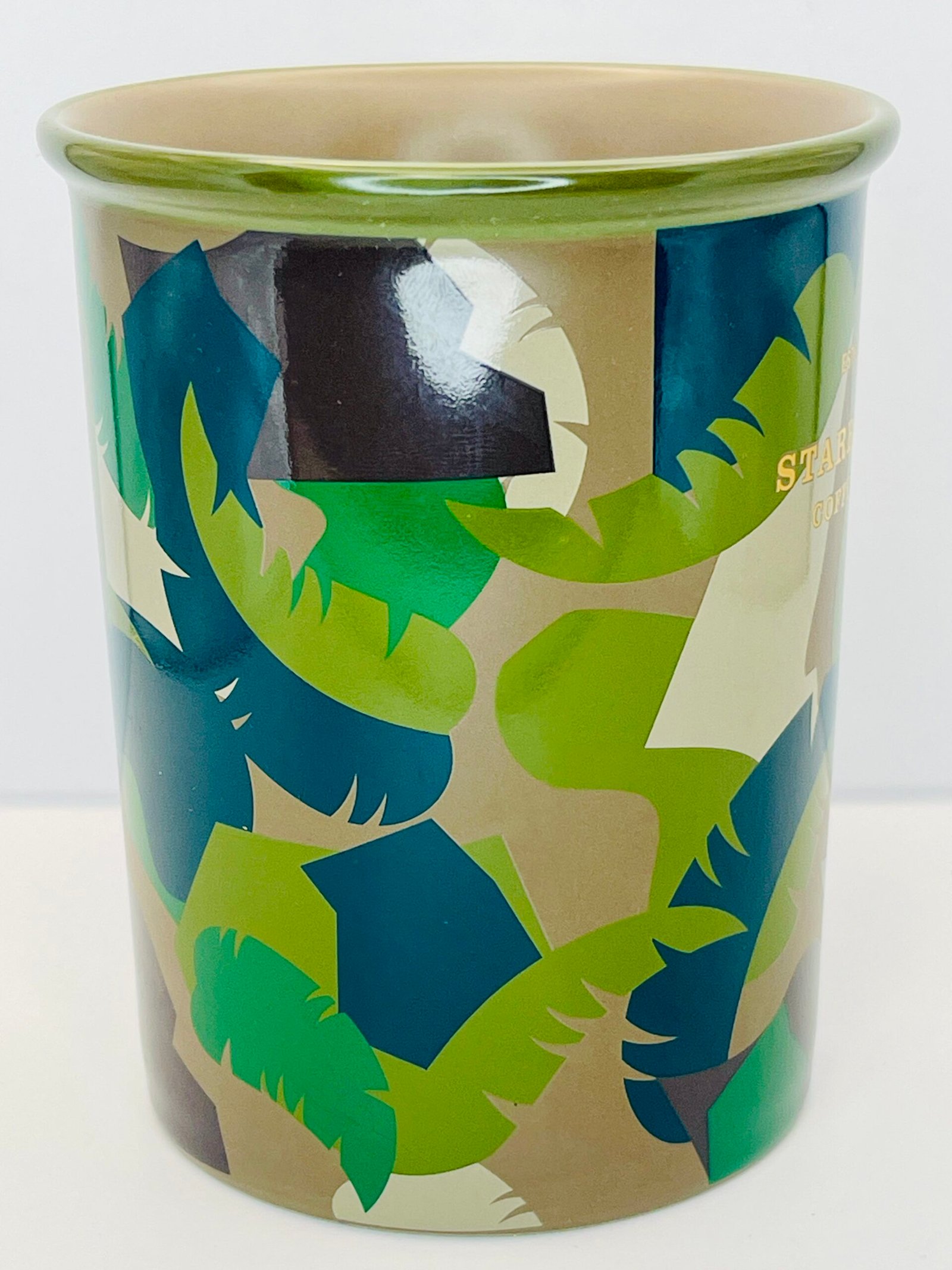 Starbucks 2019 Green Camo Coffee Mug