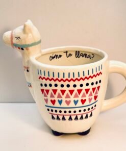 Funny Spanish pun llama mug from CupofMood