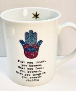 Buddha Hamsa Hand Mug of Inspiration