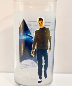Star Trek Captain Kirk Collectible Glass 2008 Burger King