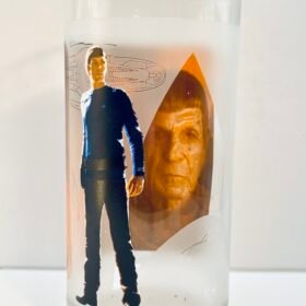 Star Trek Spock Collectible Drinking Glass 2009 Burger King