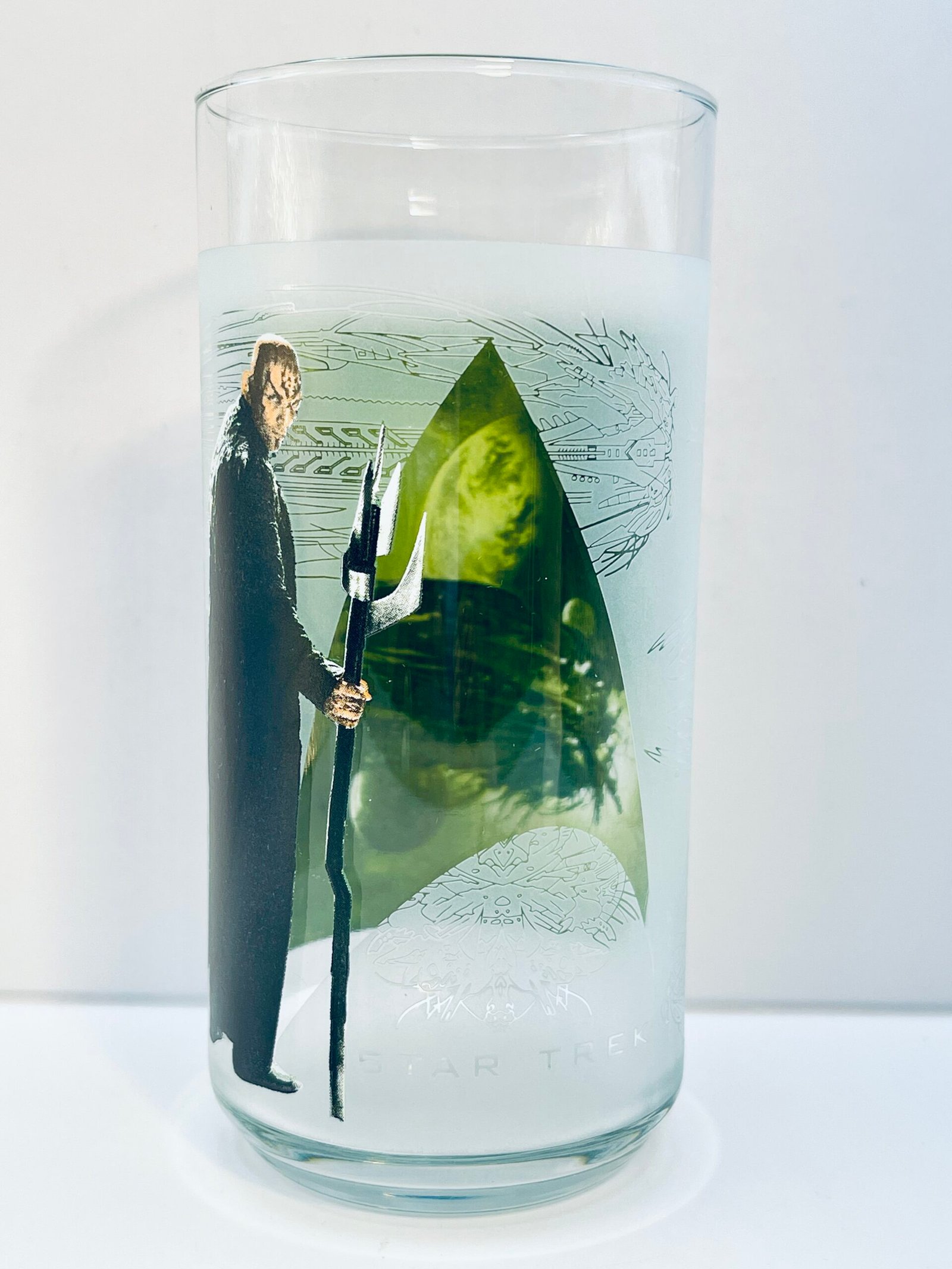 2008 Burger King Star Trek promotion Nero glass