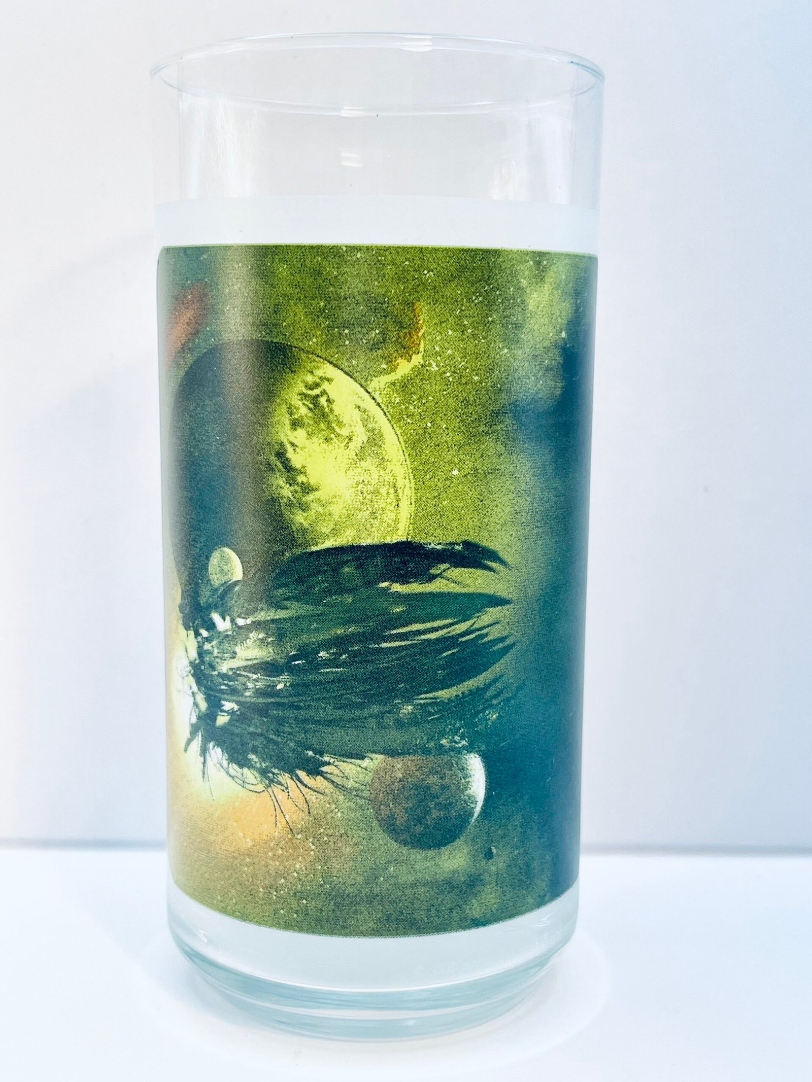 Nero Star Trek villain glass from Burger King