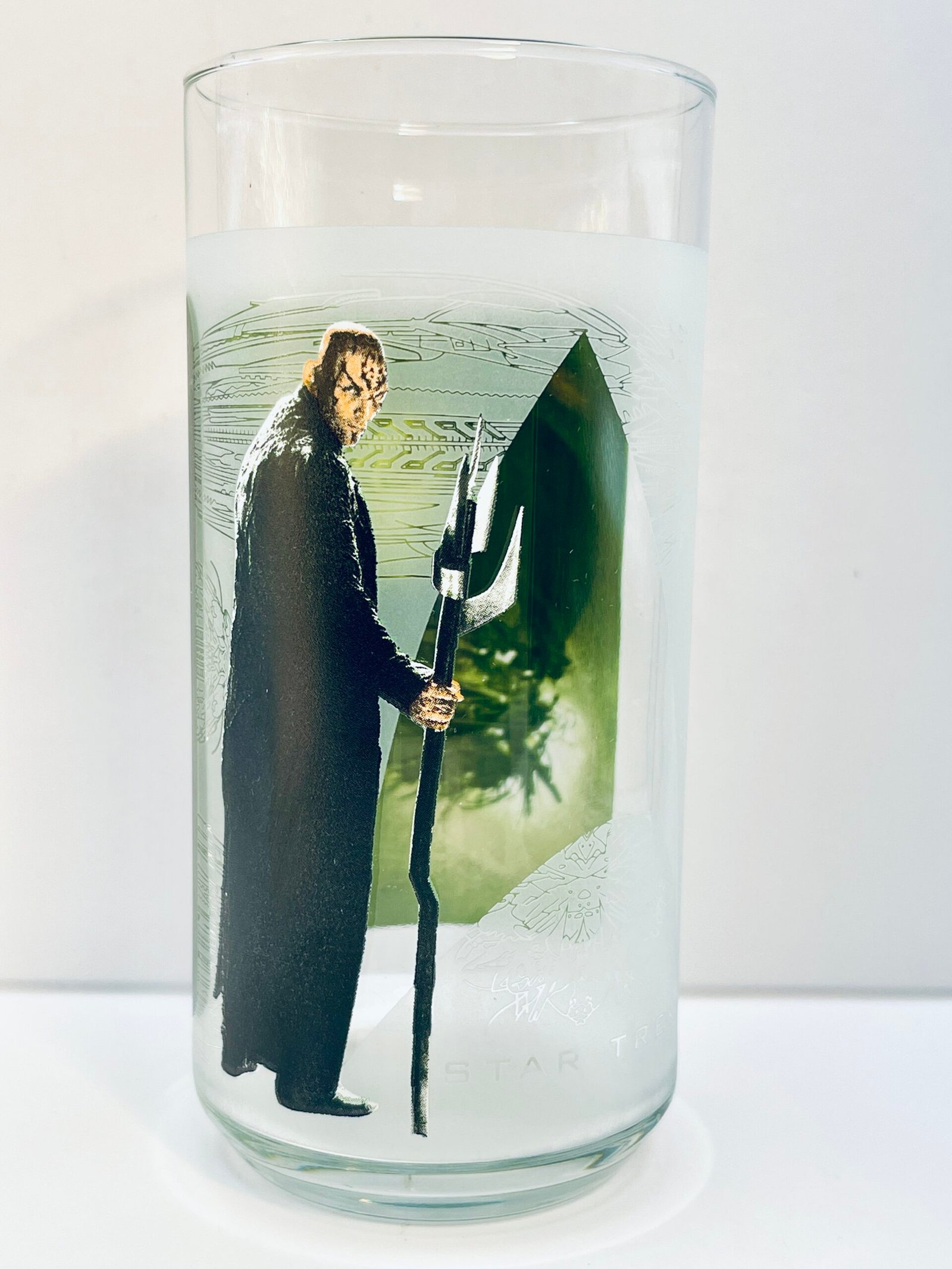 Star Trek Nero Collectible Drinking Glass 2008 Burger King