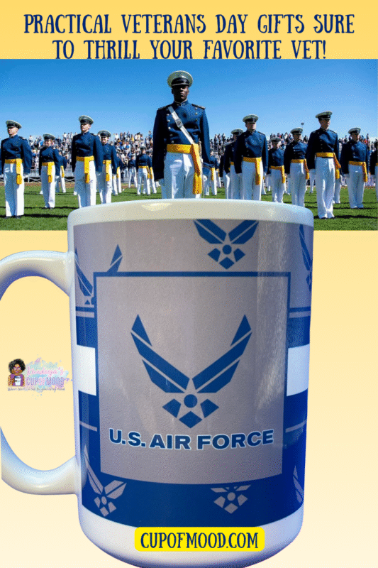 Introducing our US Air Force Mug! It’s the perfect #cupofmood and a 12-ounce marvel that’s not just a cup but a soaring tribute to the heroes of the skies!