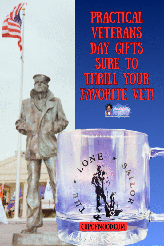 Raise your glass to timeless naval valor with the Lone Sailor Embossed Mug! This mug is the perfect #cupofmood with a blend of elegance and patriotic pride.