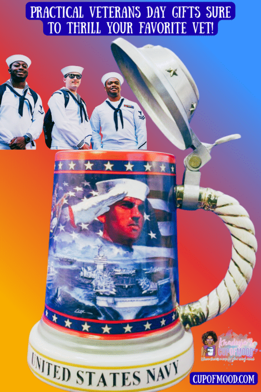 Behold the epitome of nautical grandeur – the 3D Bradford Exchange Navy Stein! It’s the perfect #cupofmood and a limited edition masterpiece.