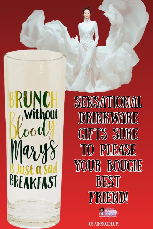 Funny Bloody Mary brunch highball glass for cocktail lovers