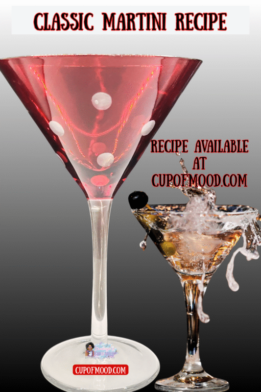 Add fun and sophistication to your next cocktail night with the charming Red Polka Dot Martini Glass! It’s the perfect #cupofmood to add a pop of color.