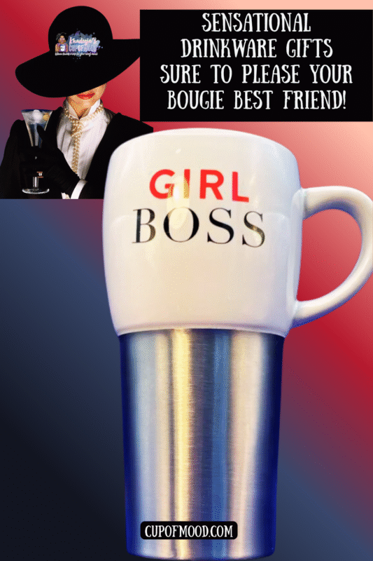 Meet the Girl Boss Travel Mug. It’s the perfect #cupofmood and a dynamic addition to our Boss Lady Collection. It makes a great gift, even if for you!