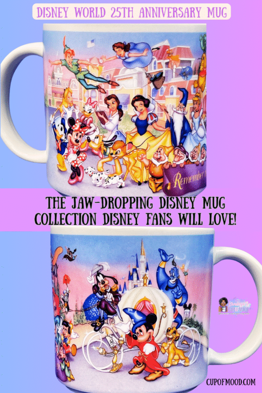 Step right into the magic with my Disney World 25th Anniversary Mug! It’s the perfect #cupofmood and a portal to enchantment!