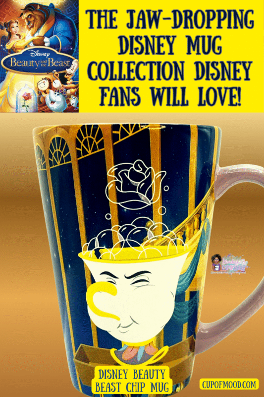 Introducing the Disney Beauty Beast Chip Mug. It’s the perfect #cupofmood to add a touch of enchantment to every nostalgic sip!